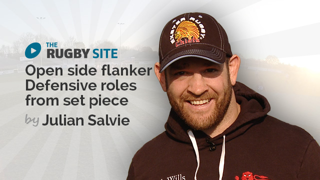 Preview of Openside Flanker Defensive Roles from Set Piece